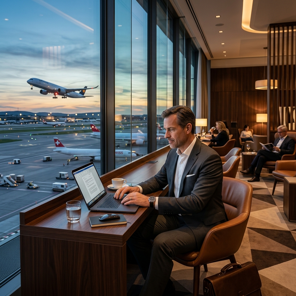 Luxury Airport Lounge